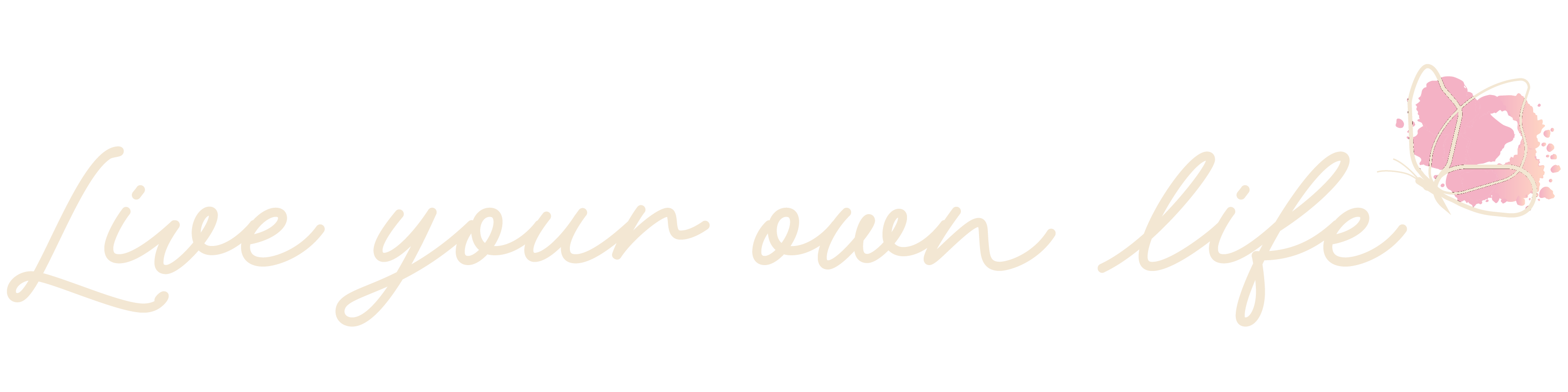 Live your own life Logo